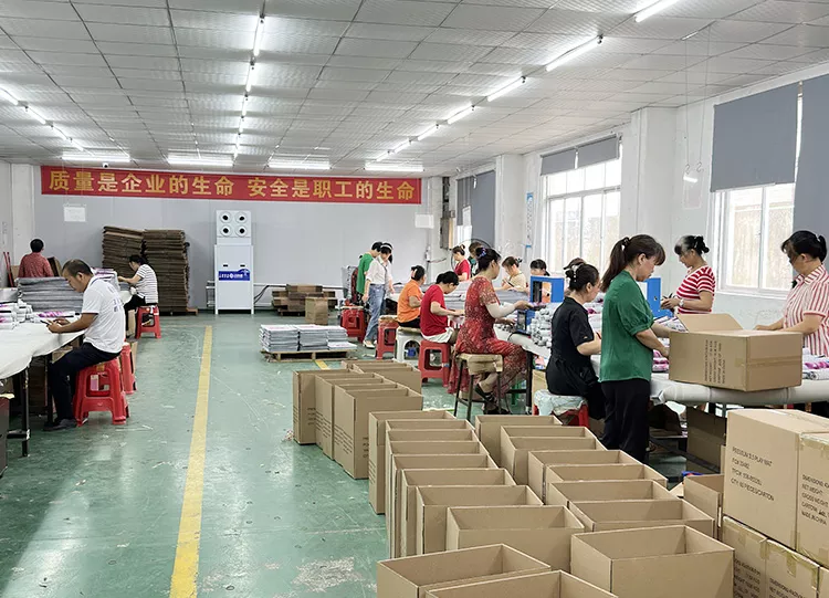鼠标垫车间