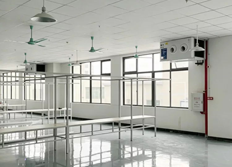 东莞寮步运动器材工厂降温