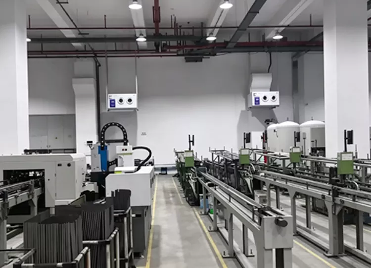 中山管材加工车间