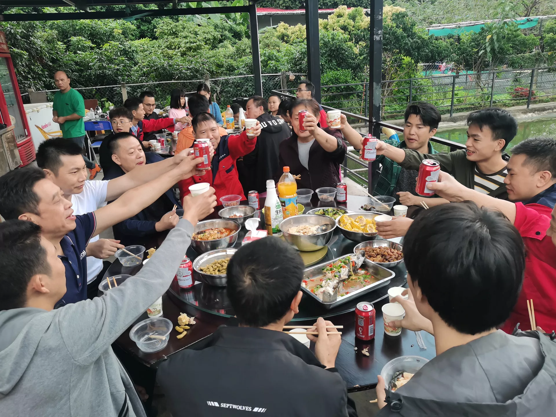 乐畅制冷2022年团建——大王洲农家乐