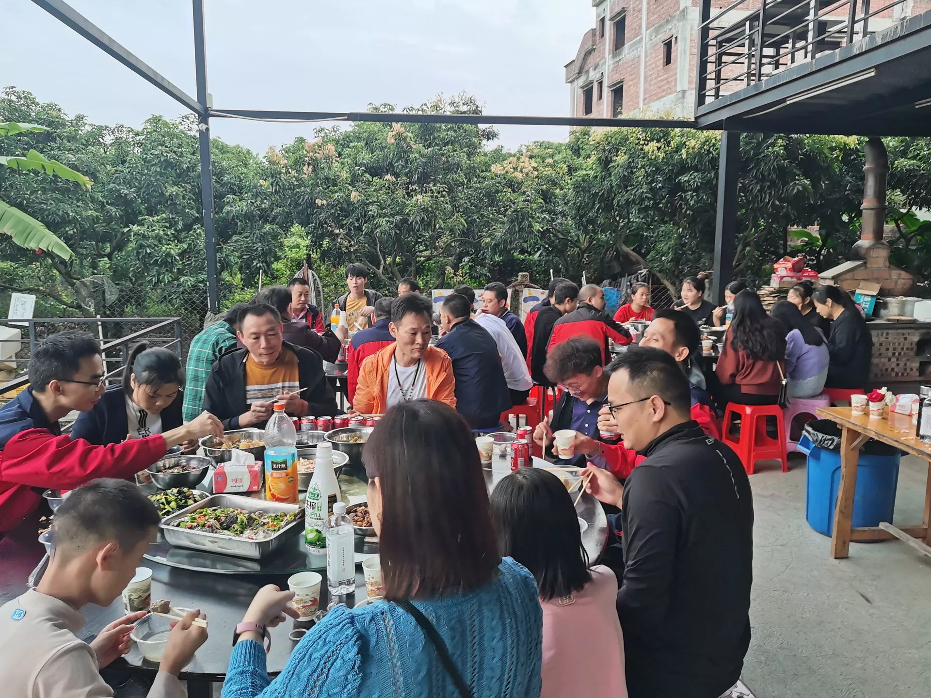 乐畅制冷2022年团建——大王洲农家乐