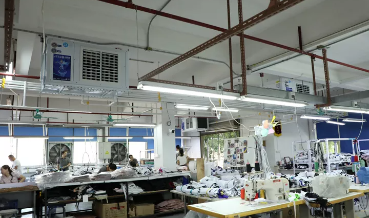 服装厂车间降温厂家怎么选？认准有制衣行业施工案例厂商
